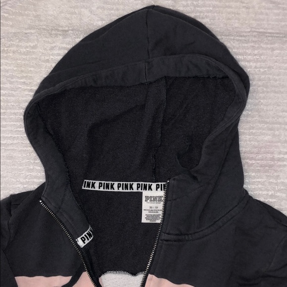 PINK Quarter Zip Hoodie - Picture 3 of 4